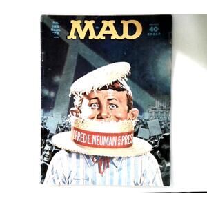 Mad Magazine #153 Sept 1972 - Dirty Harry, Alfred E. Neuman President, Longshot
